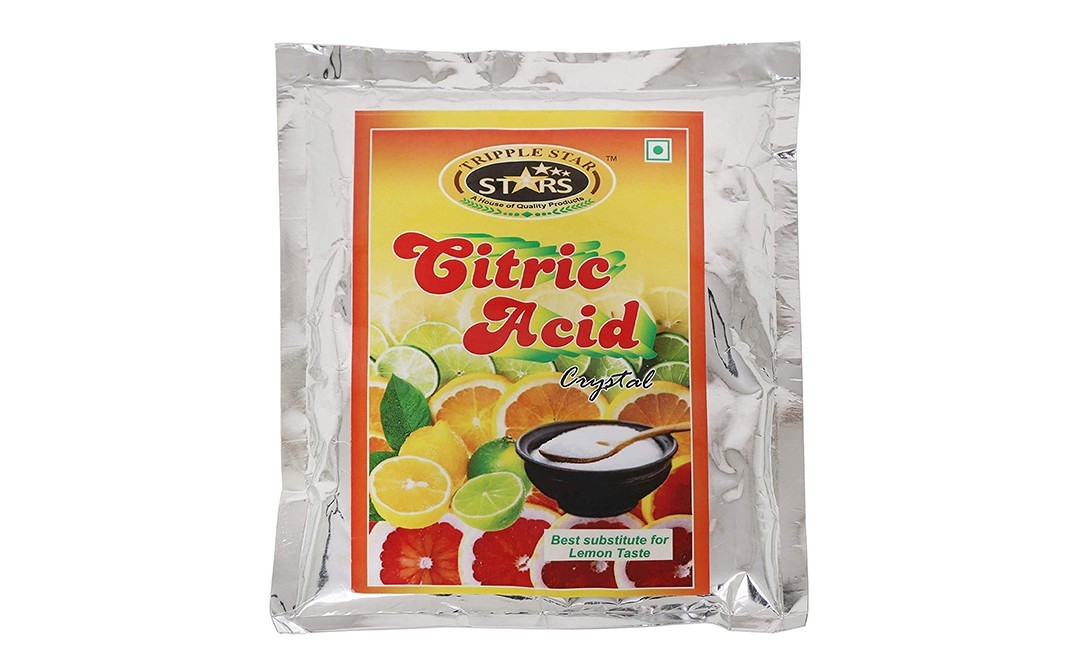 Tripple Star Citric Acid Crystal    Pack  200 grams